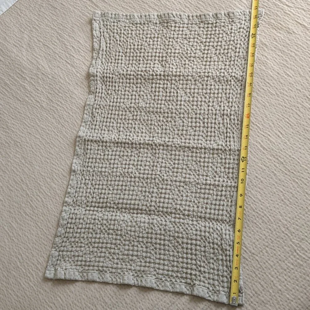 6 x Linen and Cotton Hand Towels (Homemade) - Picture 3 of 4